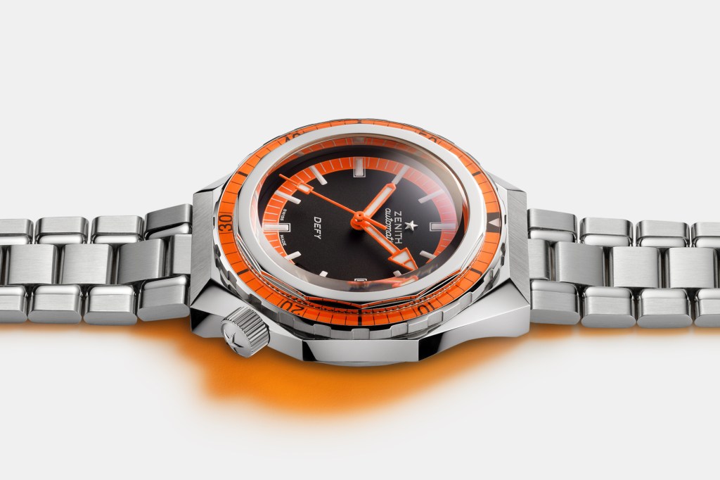 Zenith Defy Revival A3648 on white background