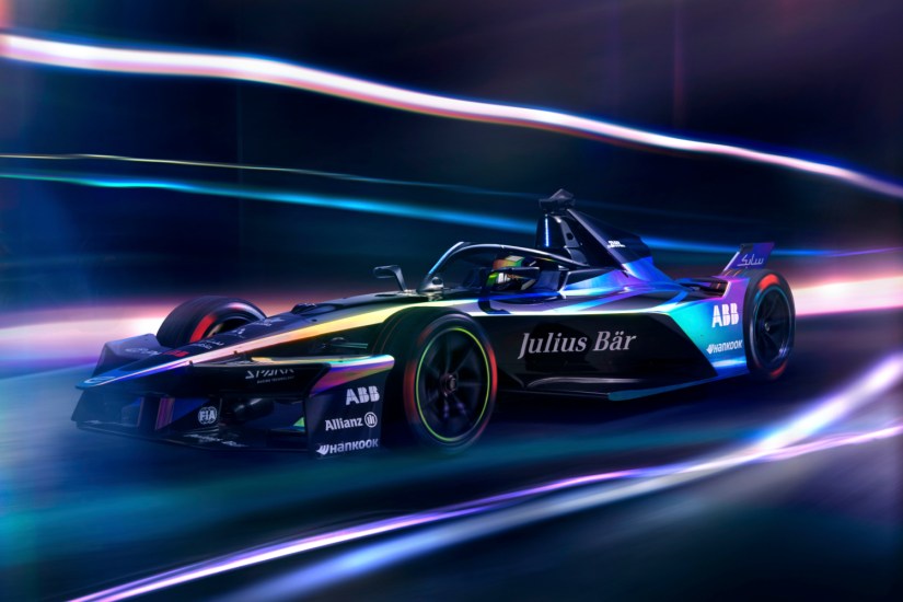 This is next season’s Formula E car, and it’s faster than an F1 car