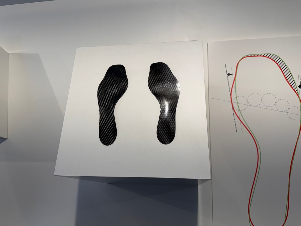 Carbon plate inside the Asics MetaSpeed Paris