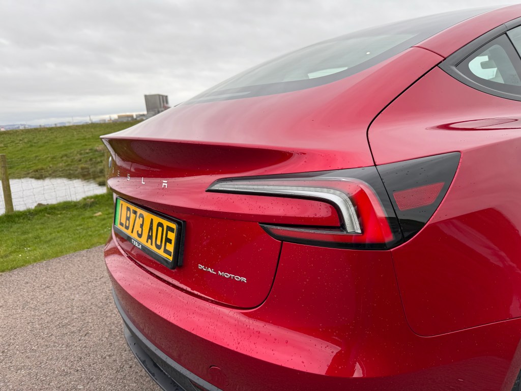 Tesla Model 3 rear lights