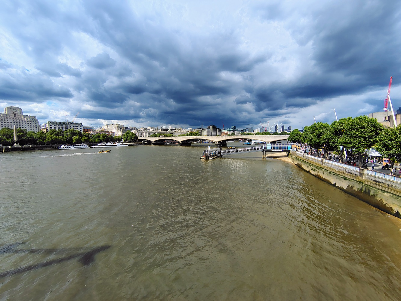 Motorola Edge 50 Fusion review camera samples waterloo bridge ultrawide