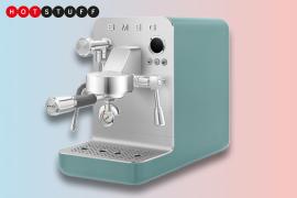 This Smeg coffee machine wants to help you make professional drinks at home