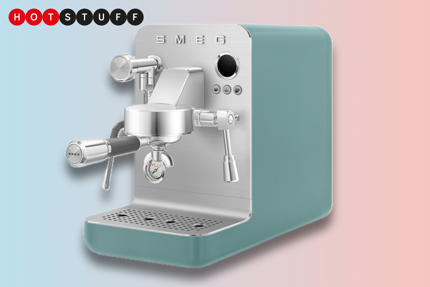 This Smeg coffee machine wants to help you make professional drinks at