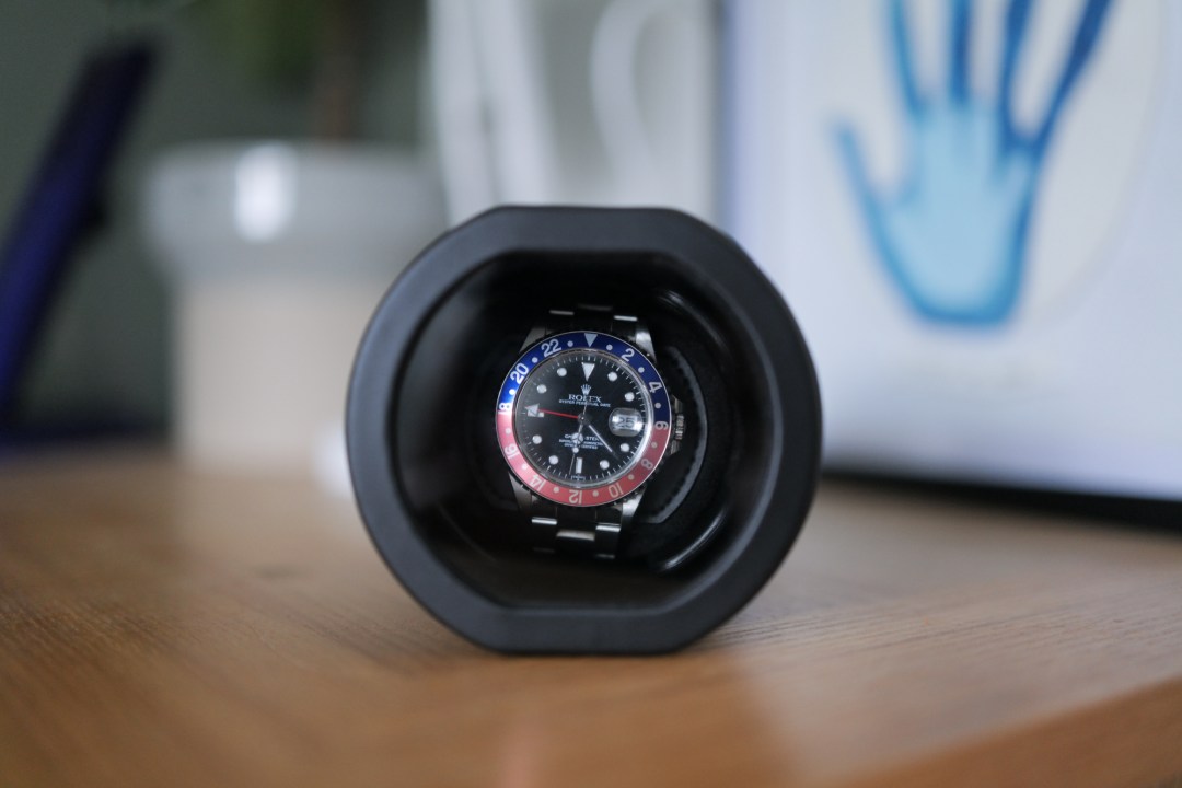 This Wolf travel watch winder is my favourite watch accessory ever