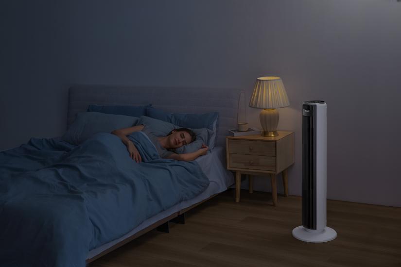 This Levoit Tower Fan is saving my sleep through the summer heat