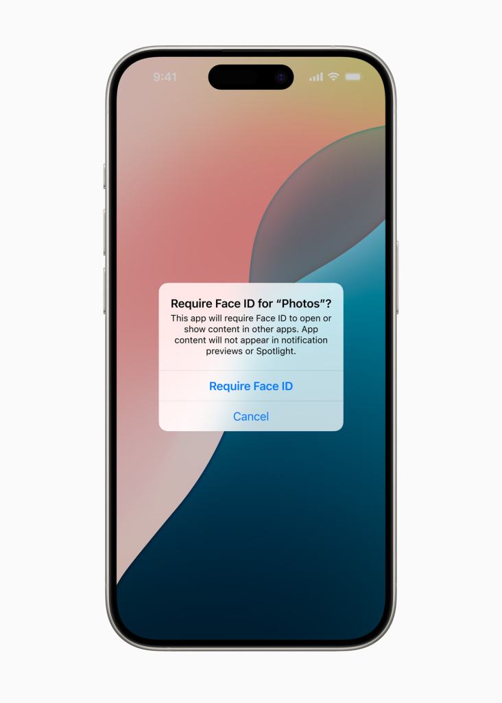 iOS 18 App Lock
