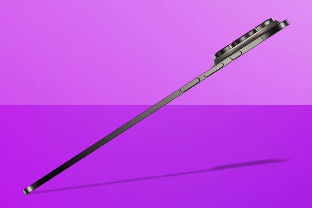 Very thin iPhone that doesn't actually exist
