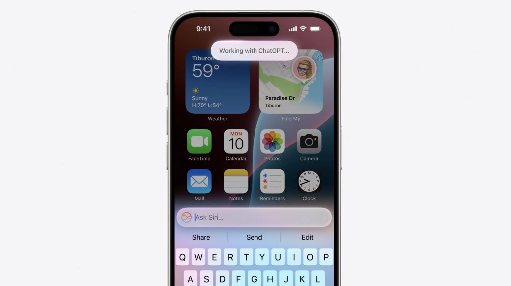 ChatGPT in Siri