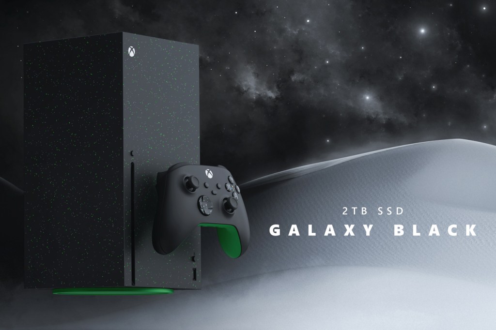Xbox Series X Galaxy Black