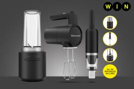 WIN the whole KitchenAid Go Cordless range worth £1,024!