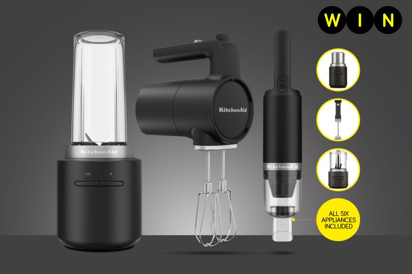 WIN the whole KitchenAid Go Cordless range worth £1,024!