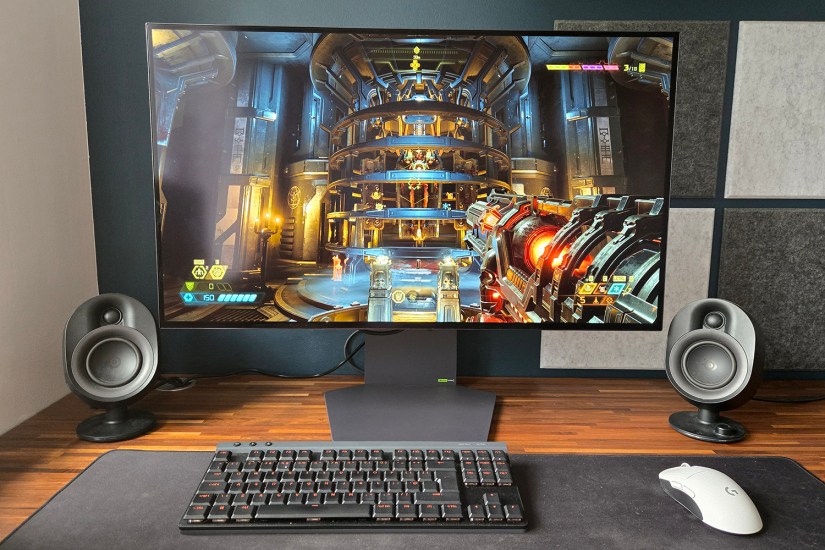 LG UltraGear 32GS95UE OLED gaming monitor review: colourful, competitive