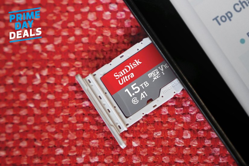 You’ll want to snag this massive capacity microSD card in Amazon’s Big Deal Days sale