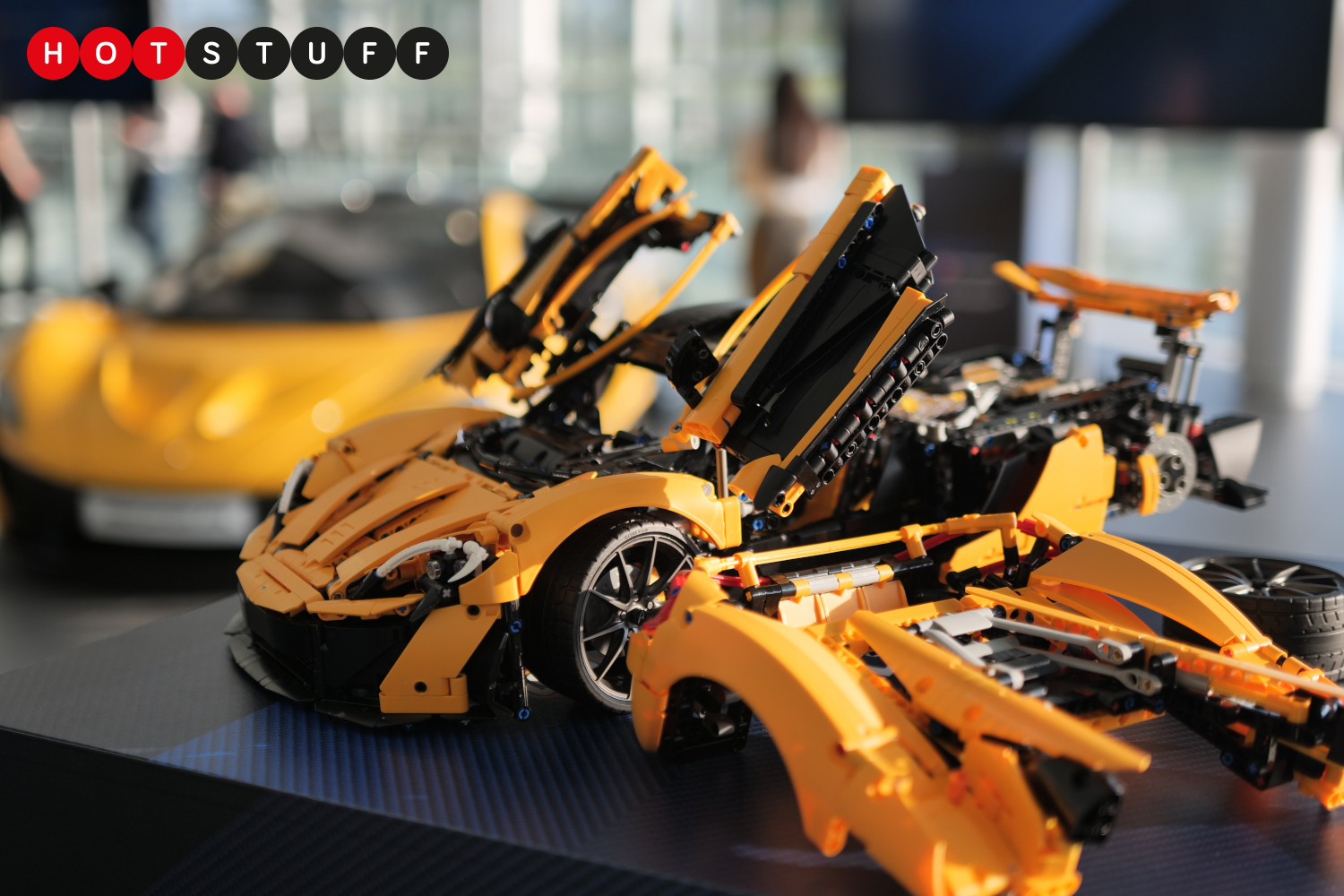 I built the Lego Technic McLaren P1 in the McLaren Technology Centre ...