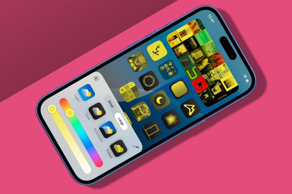Home Screen edit iOS 18