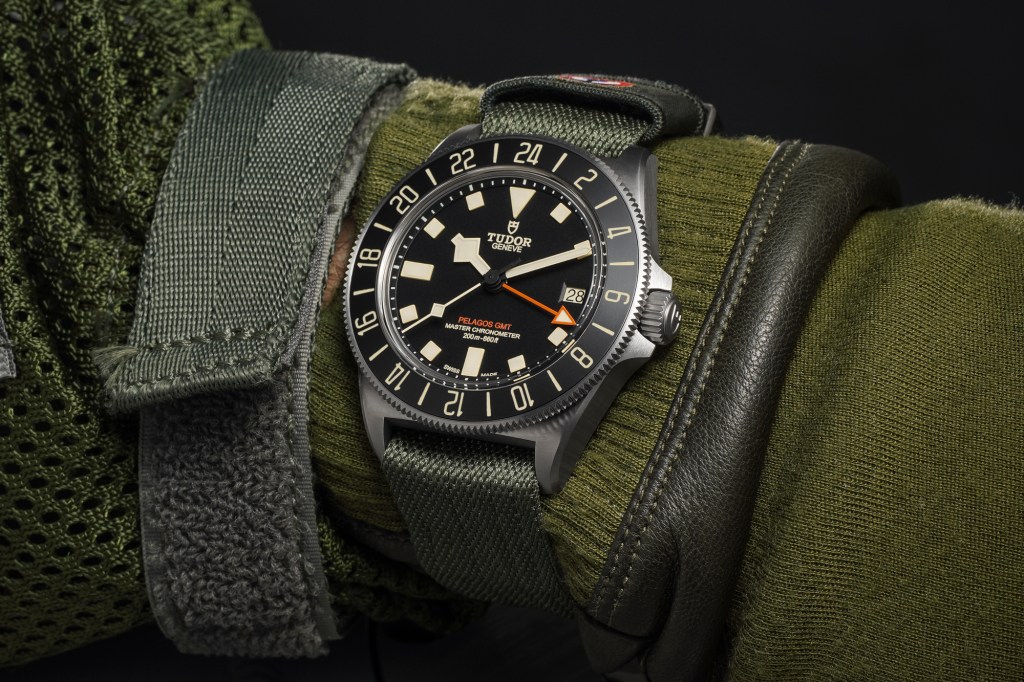 Tudor Pelagos FXD GMT Zulu Time on wrist