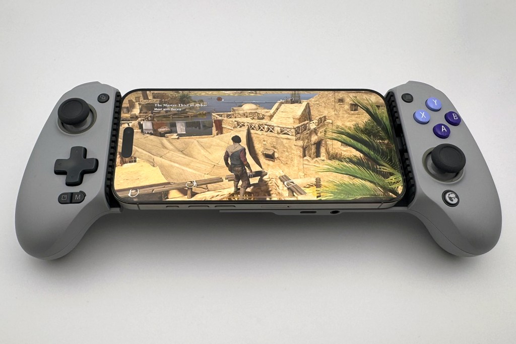 iPhone in a GameSir