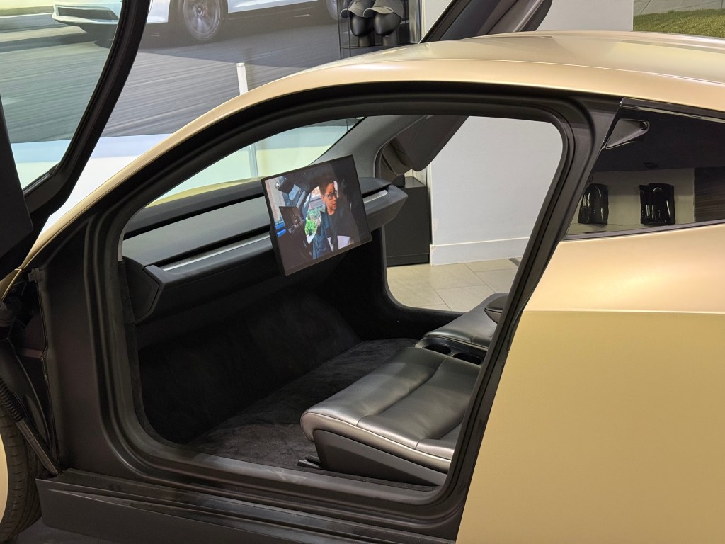 Inside the Tesla Cybercab