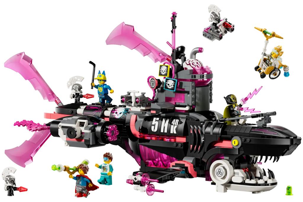 Lego Nightmare Shark Ship
