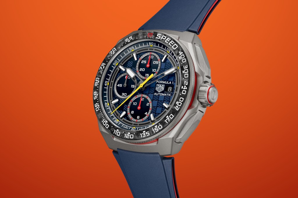 TAG Heuer Formula 1 Chronograph on orange background