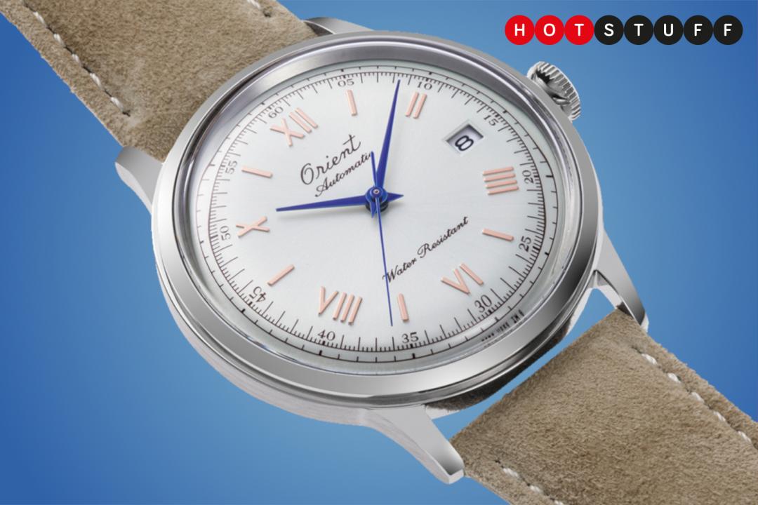 Orient Bambino on blue background