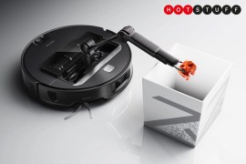 This vacuum cleaner has a robot arm to pick up your socks and is finally available