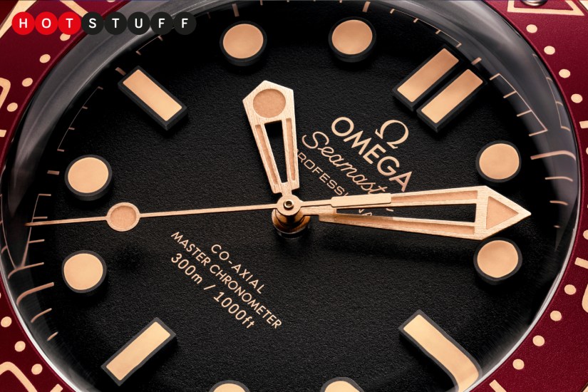 The Omega Seamaster 300M in Bronze Gold and Burgundy is the perfect antidote to winter
