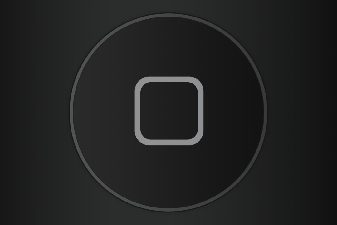 Home button close-up