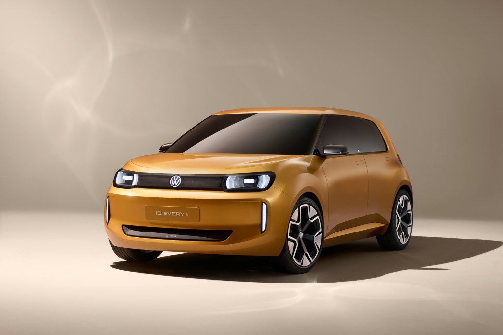 Front of VW ID.EVERY1 affordable electric car