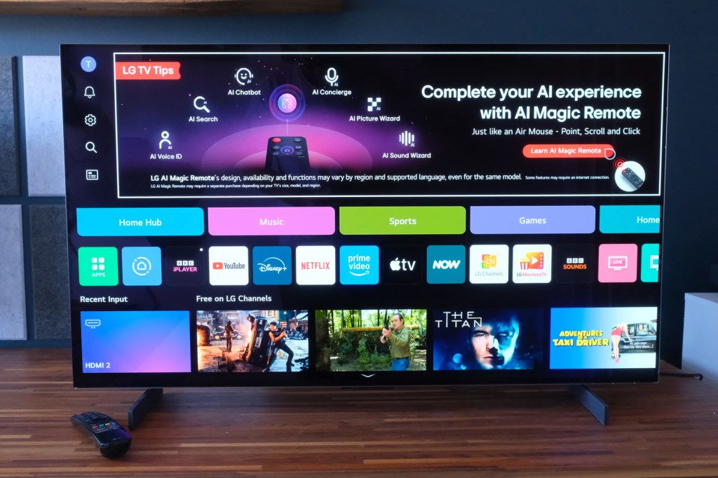 LG C5 OLED 42in review webOS