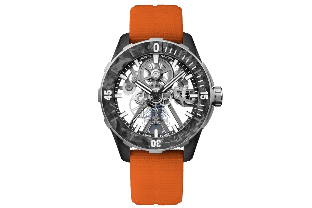 Ulysse Nardin Diver[Air] on white background