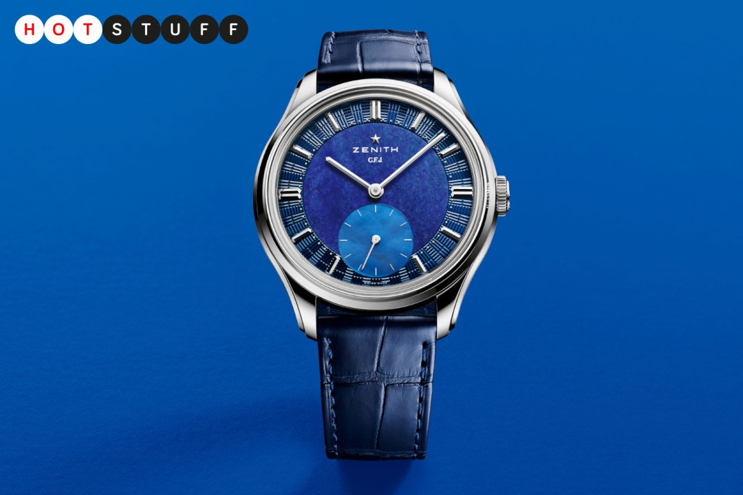 Zenith GFJ on blue background