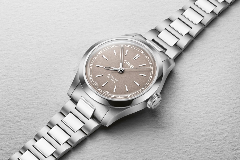 Oris Big Crown 34mm on white background