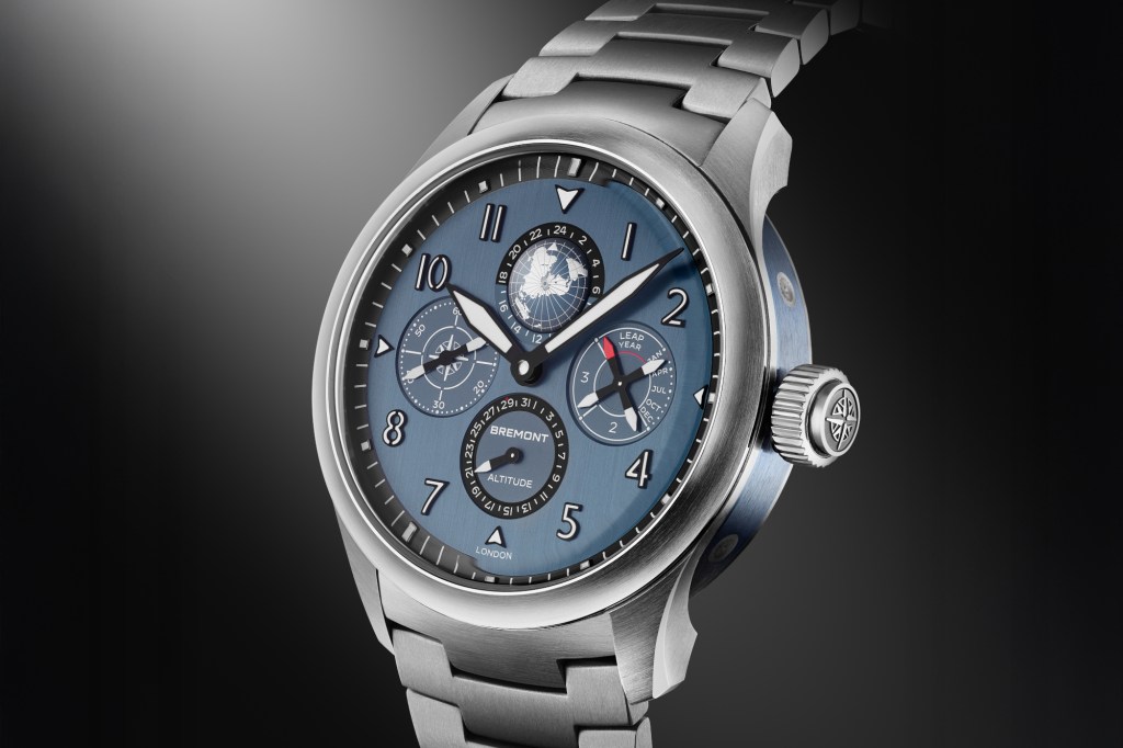 Bremont Altitude Collection GMT on a black background