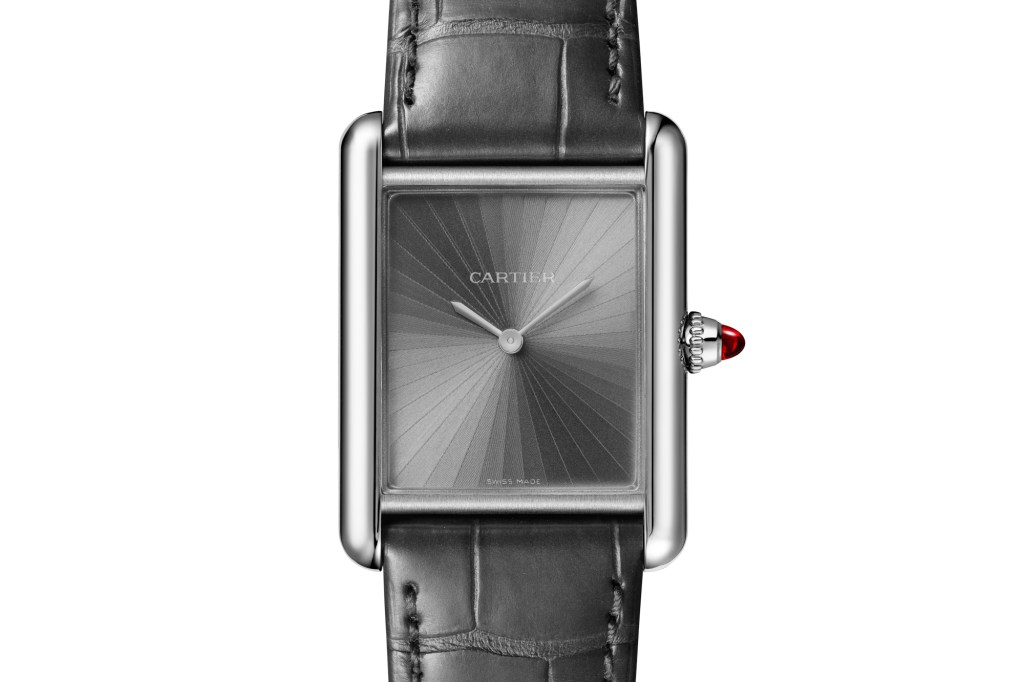 Cartier Tank Louis Cartier on a white background