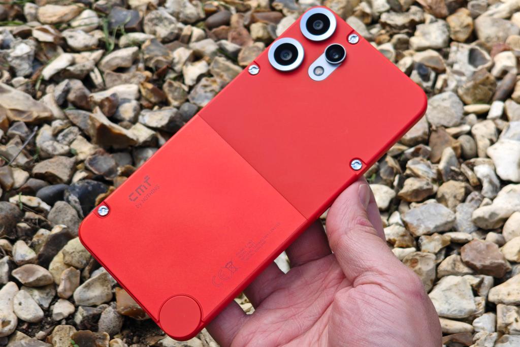 CMF Phone 2 review in hand rear