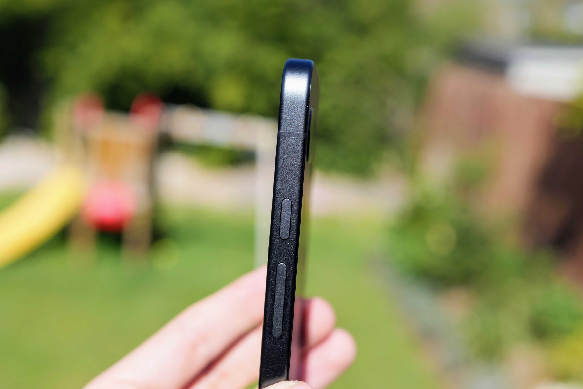 Google Pixel 9a in hand