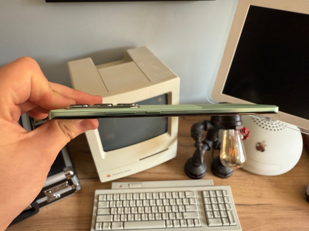 Infinix Hot 50 Pro+ side profile