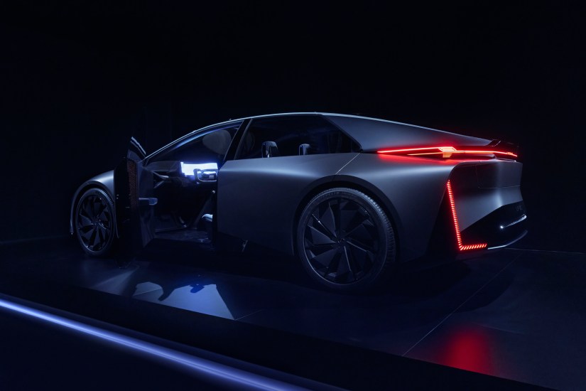 The brooding Lexus LF-ZC concept is the cyberpunk EV I’ve been waiting for