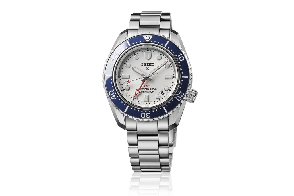 Seiko Prospex 1968 Heritage Diver’s GMT 60th Anniversary on white background