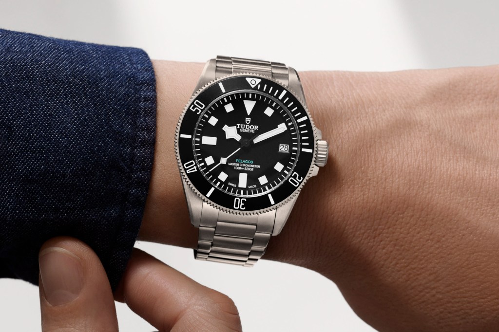 Pelagos Ultra on wrist