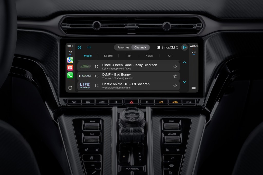 Apple CarPlay Ultra on car infotainment screen