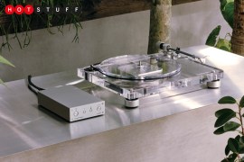 If this Audio Technica turntable sounds as good as it looks, I’m in for a treat