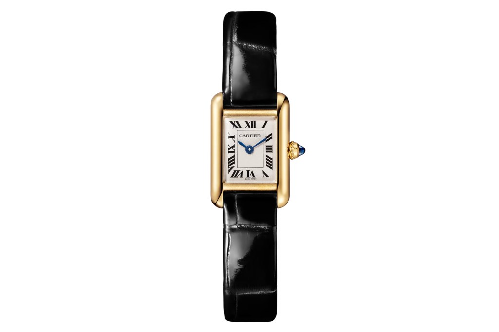 Cartier Tank Louis Cartier Mini on white background