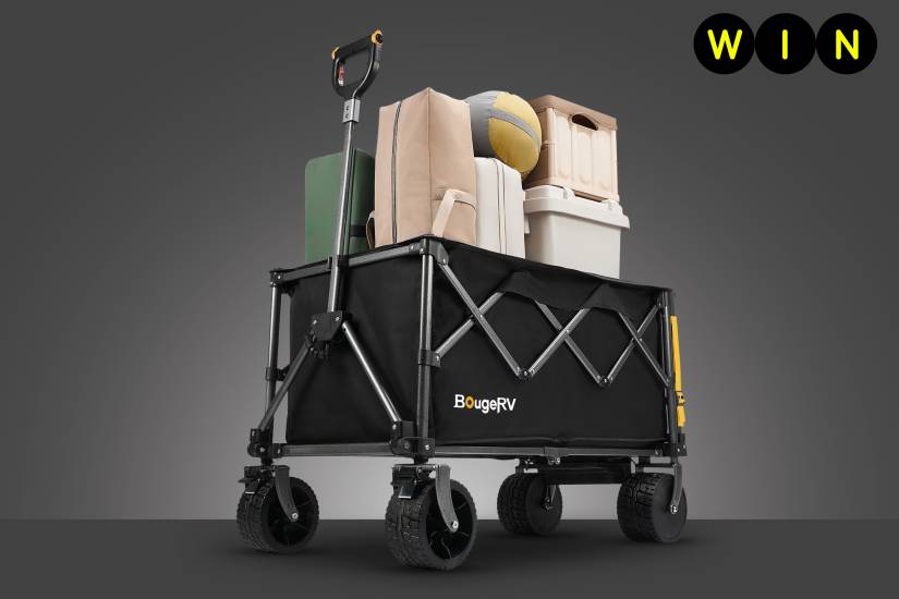 WIN 1 of 2 BougeRV Electric Wagon and portable power station bundles, worth over £500 each!