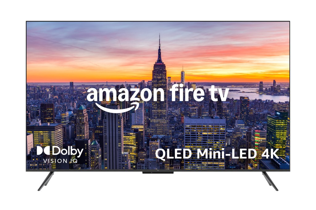 Amazon Fire TV Omni Mini-LED on white background