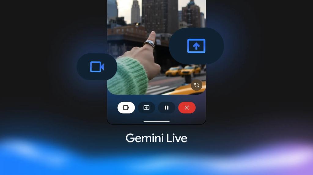 Gemini Live with video hero image