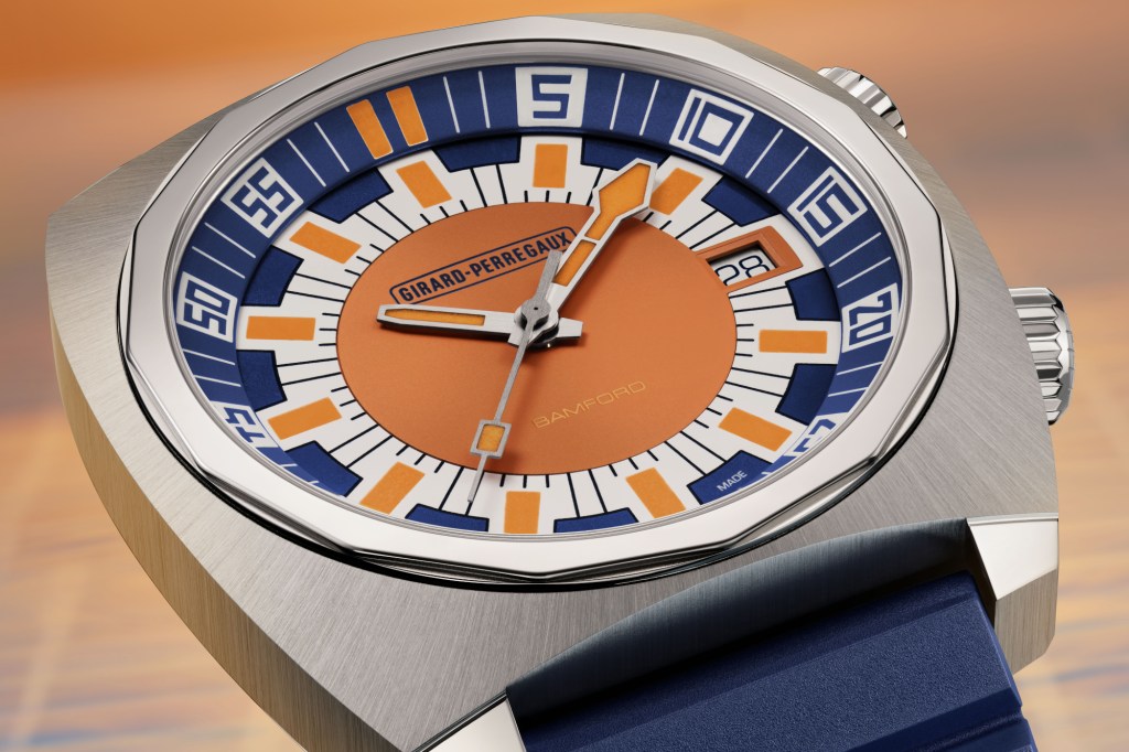 Girard-Perregaux Deep Diver dial close up