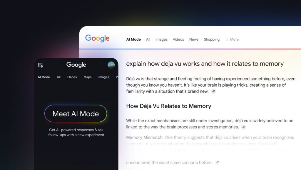 Google AI Mode demo