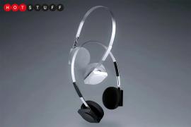 These retro wireless headphones are a super stylish throwback to the ’80s